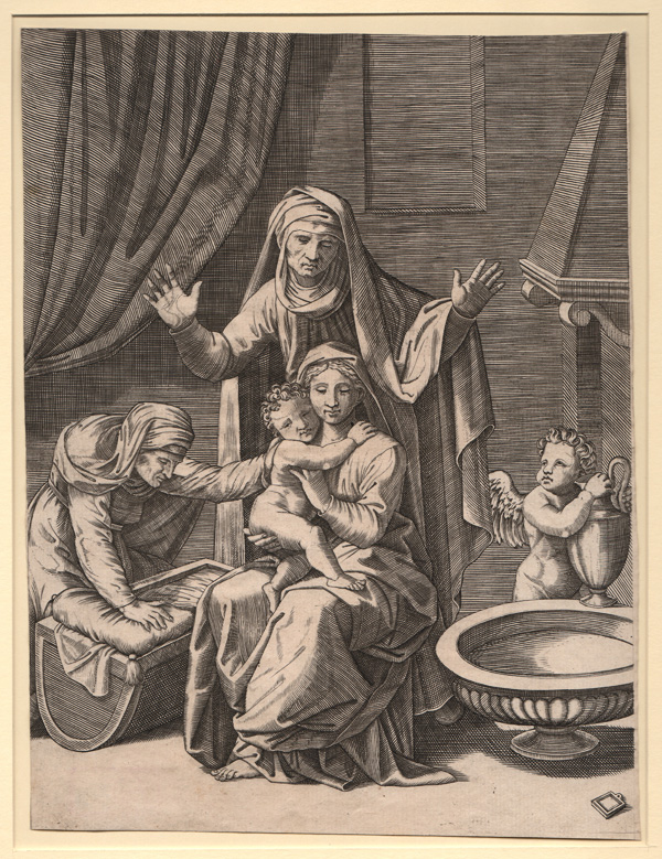 Italian 16th Century, The Virgin at the Cradle Italian 16th Century, The Virgin at the Cradle
