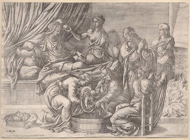 School of Fontainebleau, The Birth of the Virgin School of Fontainebleau, The Birth of the Virgin