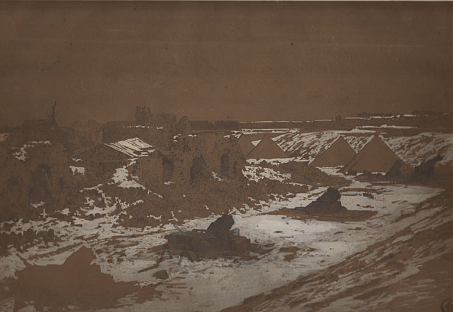 Russian 19th Century, Fortified Military Encampment Russian 19th Century, Fortified Military Encampment
