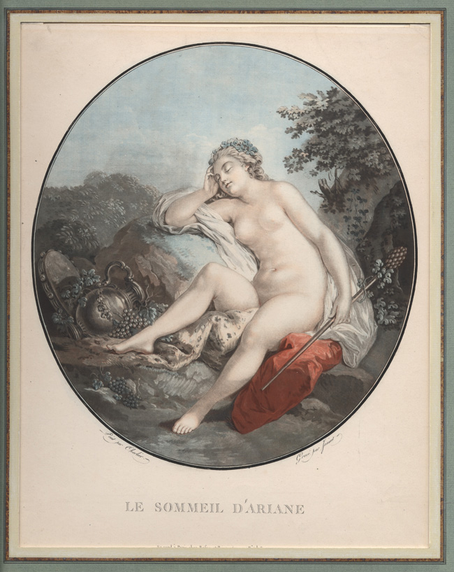 Janinet, Le Sommeil d’Arianne