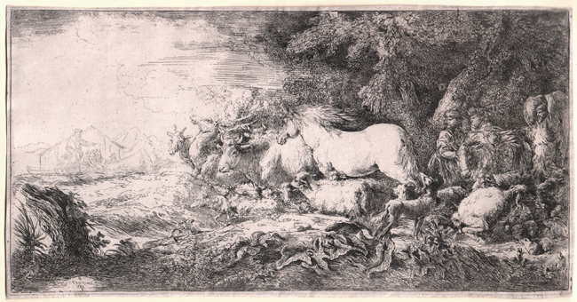 Castiglione, Noah and the Animals Castiglione, Noah and the Animals