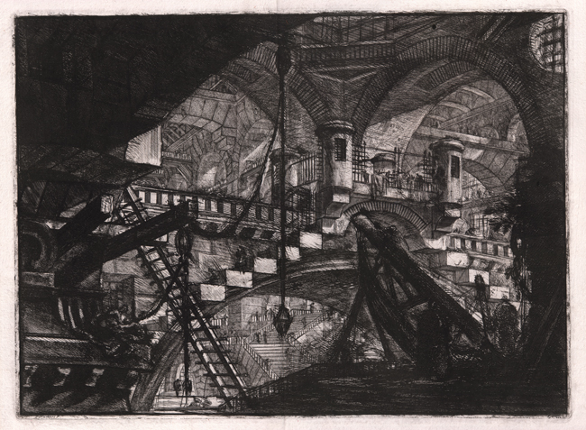 Piranesi, Carceri XI: The Arch Piranesi, Carceri XI: The Arch