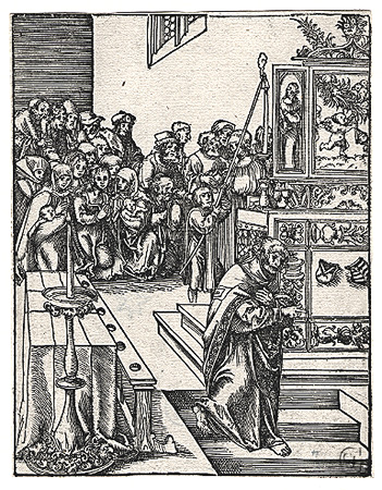 Cranach, The Death of St. John Cranach, The Death of St. John
