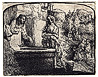 Rembrandt, Christ & Woman of Samaria