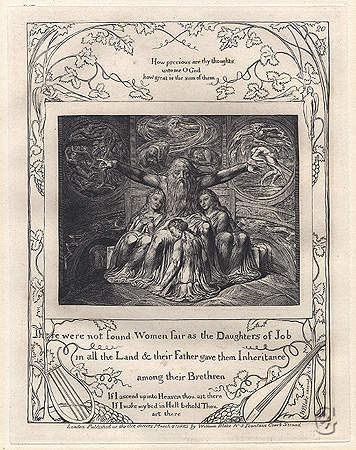 Blake, Job and His Daughters