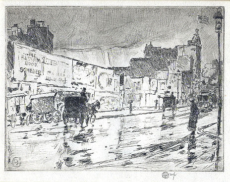 Hassam, Billboards, New York