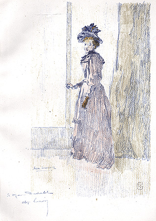 Lunois, Femme Prête à Sortir