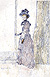 Lunois, Femme Prête à Sortir