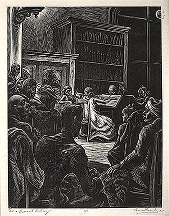 Friedlander, At a Branch Library