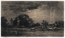 Daubigny, Lever de Lune Daubigny, Lever de Lune