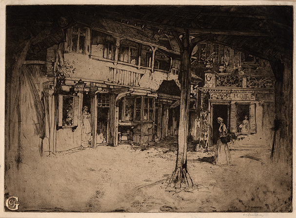 Cameron: Cour des Bons Enfants, Rouen