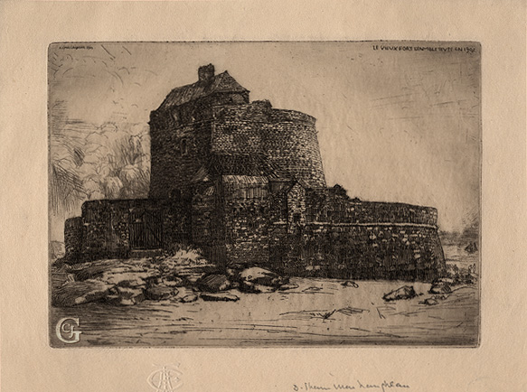 MacLaughlan: Le Vieux Fort d'Ambleteuse en 1902 MacLaughlan: Le Vieux Fort d'Ambleteuse en 1902