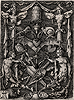 Aldegrever: Ornament with a Bat