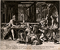 Sadeler: St. Paul at Corinth