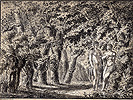 Monogramist Vh , Woodland Grove
