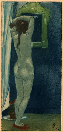 Maurin, Nu de Dos au Miroir Maurin, Nu de Dos au Miroir