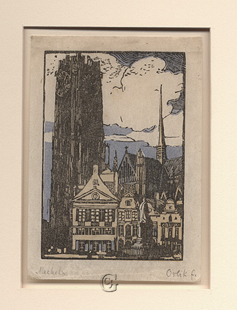 Orlik, View of Mecheln