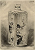 Japonisme: Boite à Thé Porcelaine