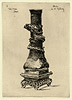 Japonisme: Vase Étain Laqué