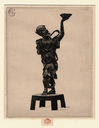 Japonisme: Génie Bronze Japonisme: Génie Bronze