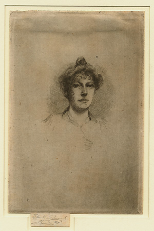 Roussel, Portrait Miss Austin Roussel, Portrait Miss Austin