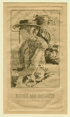 Sickert, Mother and Daughter Sickert, Mother and Daughter