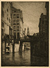 Menpes, Little Bridge, Amsterdam Menpes, Little Bridge, Amsterdam