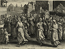 Collaert, Solomon Bringing the Ark to the Temple