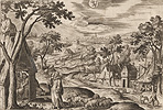 Collaert, July, with The Parable of the Good Shepherd