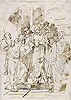 Camuccini, Thomas Touching the Wound of the Risen Christ