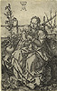 Aldegrever, Madonna and Child Seated on a Grassy Bank
