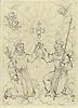 Novelli, Saint Francis and Saint Dominic in the Clouds
