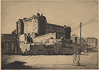 NAPLES: Strang, Castel Nuovo
