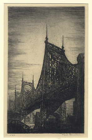 NEW YORK: Simonsen, Queensborough Bridge NEW YORK: Simonsen, Queensborough Bridge