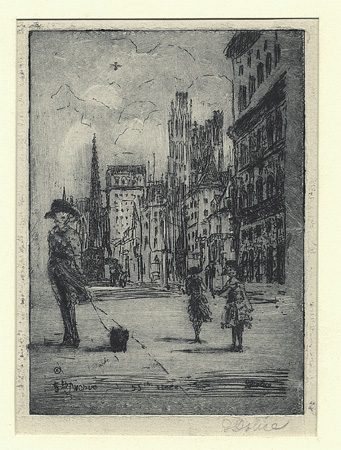 NEW YORK, Dolice, 5th Avenue and 55th Street NEW YORK, Dolice, 5th Avenue and 55th Street