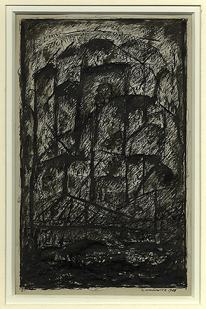 NEW YORK: Walkowitz, Abstract Cityscape