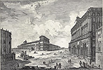 ROME: Montagu, Veduta di Piazza di Montecavallo (Quirinale)