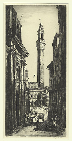 SIENA: Tushingham, Torre del Mangia