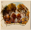 Latenay, Autumn Trees 