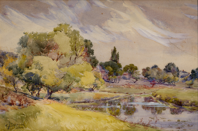 Cotton, Spring Landscape Cotton, Spring Landscape