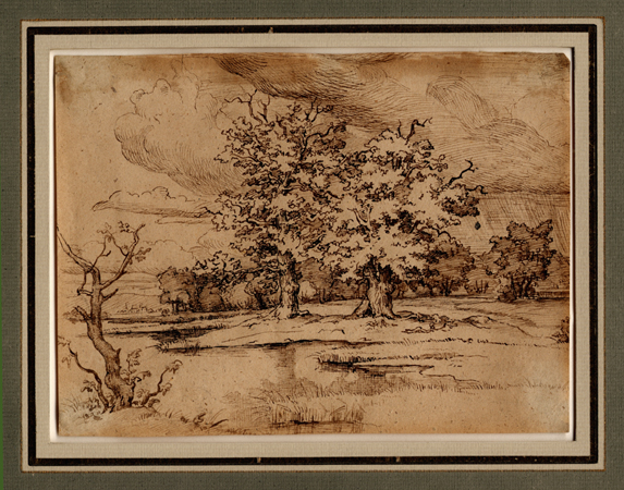 att. to Preller, Oak Trees att. to Preller, Oak Trees