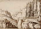 Roos, Vast Mountainous Landscape with Herds