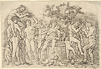Mantegna, Bacchanal with a Wine Vat