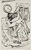 Beckmann, Umarmung (Embrace) 