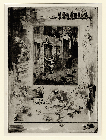 Buhot, La Maison Maudite