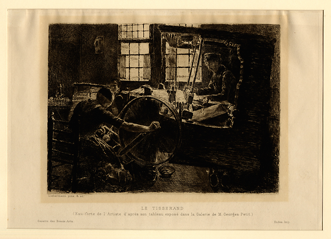 Liebermann, Der Weber