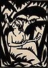 Schrimpf, Mädchen mit Tauben   