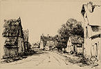 Webster, Road Through a Village
