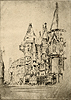 Pennell, Law Courts, London   