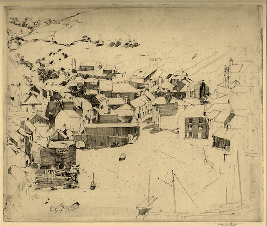 Polperro from the Cliffs Polperro from the Cliffs